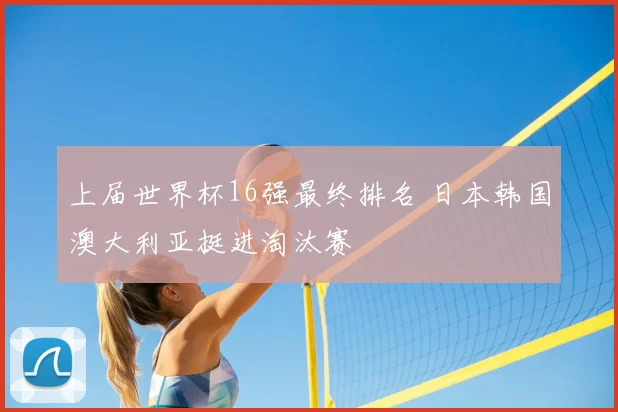 上届世界杯16强最终排名 日本韩国澳大利亚挺进淘汰赛