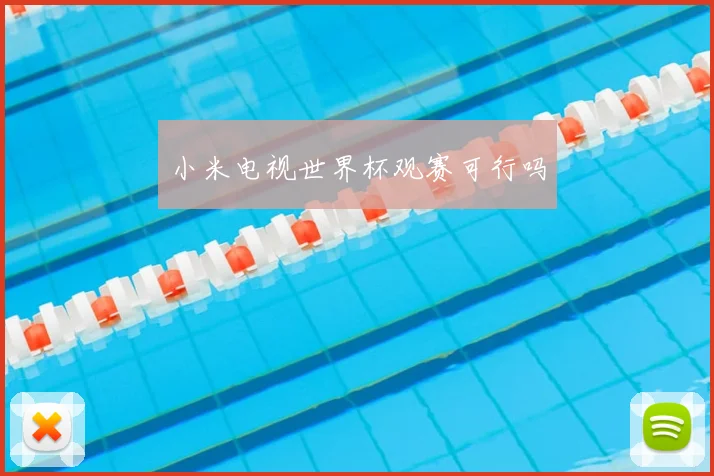 小米电视世界杯观赛可行吗
