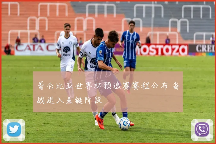 哥仑比亚世界杯预选赛赛程公布 备战进入关键阶段